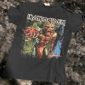 IRON MAIDEN BOOK OF SOULS 2016 TOUR TEE SIZE S